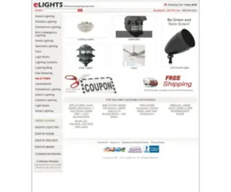 Elights.com(Outdoor Lighting) Screenshot