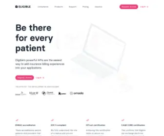 Eligibleapi.com(Eligible API) Screenshot