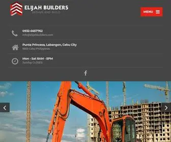 Elijahbuilders.com(Elijah Builders) Screenshot