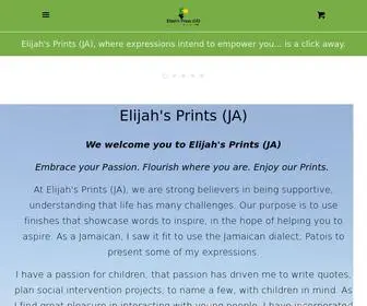 Elijahsprints.com(Elijah's Prints JA) Screenshot