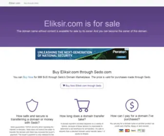 Eliksir.com(Home) Screenshot