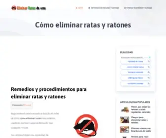 Eliminarratasdecasa.com(Cómo) Screenshot