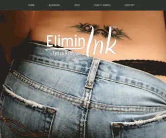 Elimininktattooremoval.com(Eliminink) Screenshot