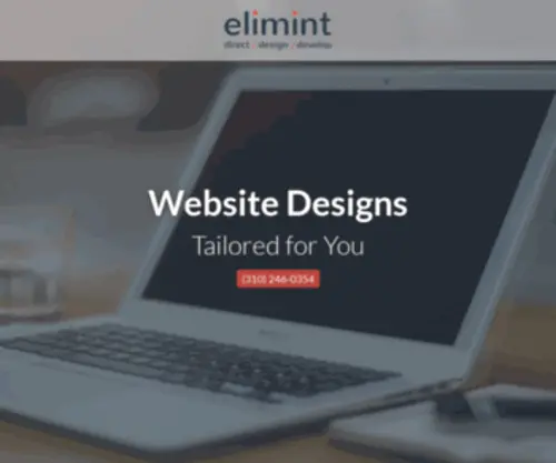 Elimint.com(Website Design Firm in Los Angeles) Screenshot