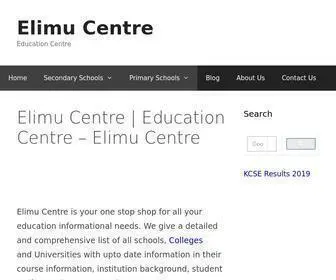 Elimucentre.com(Elimu Centre) Screenshot