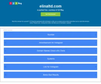 Elinaltd.com(Elinaltd) Screenshot