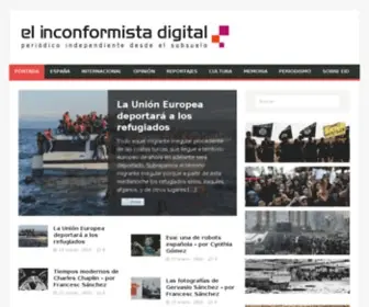 Elinconformistadigital.com(El Inconformista Digital) Screenshot