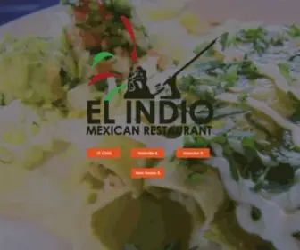 Elindioauthenticmexican.com(El Indio Authentic Mexican Food) Screenshot