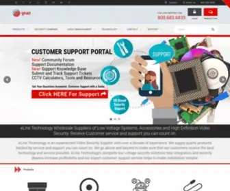 Elinetechnology.com(ELine Technology) Screenshot