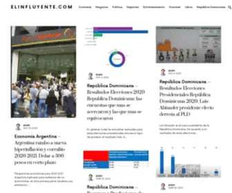 Elinfluyente.com(Noticias para decisores) Screenshot