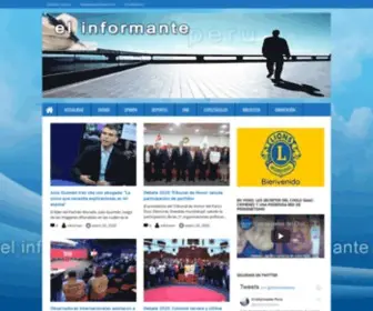 Elinformanteperu.com(El Informante Peru) Screenshot