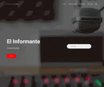 Elinformanteradio.com(El Informante Radio) Screenshot