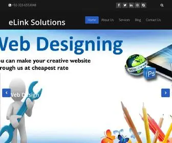 Elinksol.net(SEO Services Lahore) Screenshot