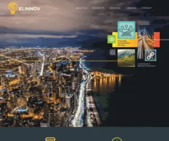 Elinnovsolutions.com(Crafting solutions with precision) Screenshot