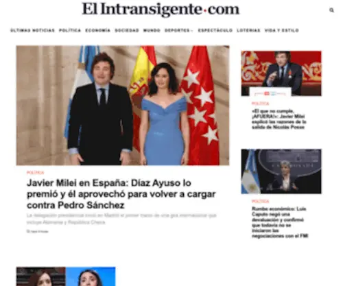 Elintransigente.com(DIARIO EL INTRANSIGENTE.COM) Screenshot