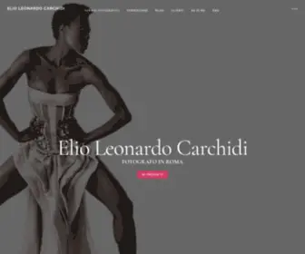 Eliocarchidi.com(Fotografo Professionista Roma) Screenshot