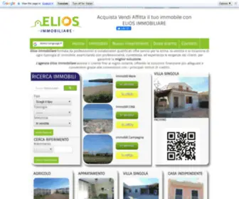 Eliosimmobiliare.net(Agenzia Immobiliare Elios Immobiliare Pachino Marzamemi Rosolini Modica Noto) Screenshot