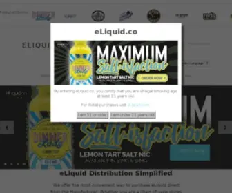 Eliquid.co(E liquid) Screenshot