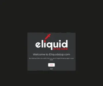 Eliquidstop.com(Buy Vape Liquid Online) Screenshot