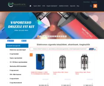 Eliquidtrafik.hu(E-cigaretta készlet) Screenshot