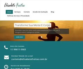 Elisabetefreitas.com.br(Coach de Emagrecimento) Screenshot