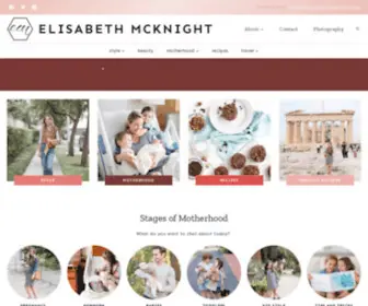 Elisabethmcknight.com(Experienced Product Tester & Lifestyle Professional) Screenshot