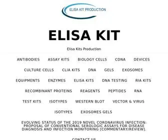 Elisakits-Production.com(Elisa Kit) Screenshot