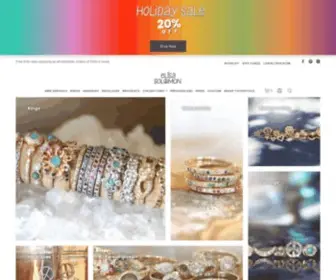 Elisasolomon.com(Handmade Bohemian Rings) Screenshot