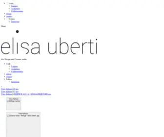 Elisauberti.com(Céramiste) Screenshot