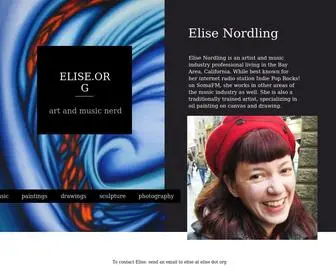 Elise.org(elise) Screenshot