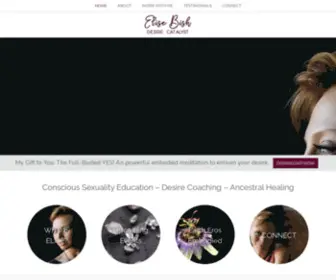 Elisebish.com(Desire Catalyst) Screenshot