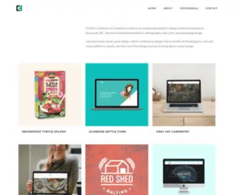 Elisecheetham.ca(Design) Screenshot