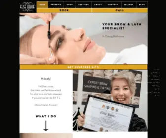 Eliselouise.com.au(Eyebrow Tattoo Melbourne) Screenshot