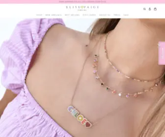 Elisepaigejewelry.com(EPJ) Screenshot