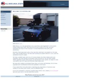 Eliseusa.com(BBB Motors) Screenshot