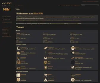 Elisewiki.de(Elise Wiki) Screenshot