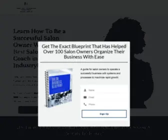 Elishamonique.com(#1 Salon Business Coach) Screenshot