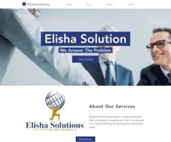 Elishasolutions.com(Elisha) Screenshot