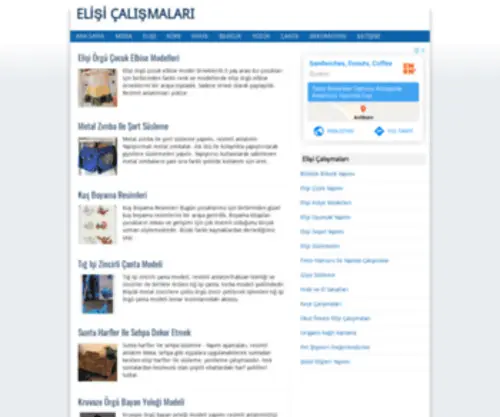 Elisicalismalari.com(Elişi) Screenshot