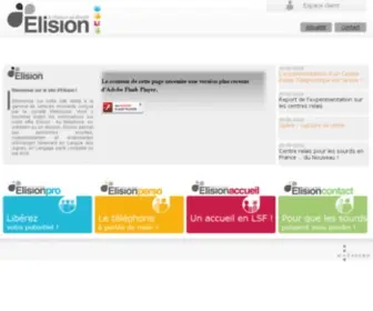 Elision-Services.com(Visio-interprétation) Screenshot