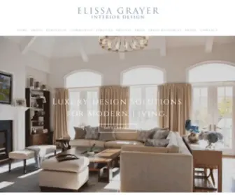 Elissagrayerdesign.com(Elissa Grayer) Screenshot