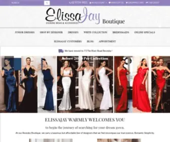 Elissajay.com.au(Buy Womens Dresses Online) Screenshot