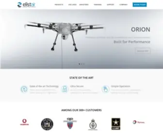 Elistair.com(The Tethered Drone Company) Screenshot