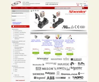 Elit-Autom.de(Electrical and Electronic components) Screenshot