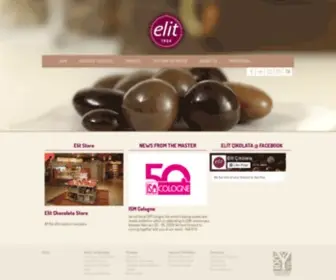 Elit-Chocolate.com(Elit Chocolate) Screenshot