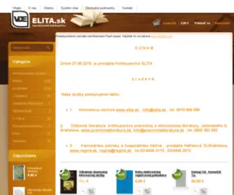 Elita.sk(Úvod) Screenshot