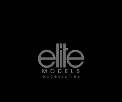 Elite-Accessories.com(Elite Models Accessories) Screenshot
