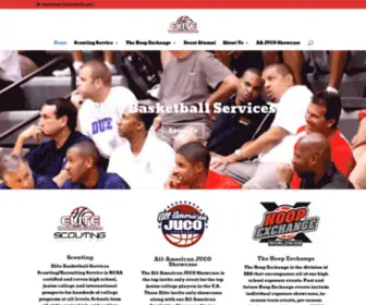 Elite-Basketball.com(Elite Basketball Services) Screenshot