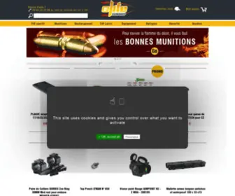 Elite-Gunshop.fr(Elite Gunshop) Screenshot