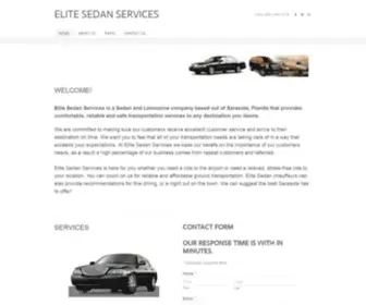 Elite-Sedanservices.com(ELITE SEDAN SERVICES) Screenshot